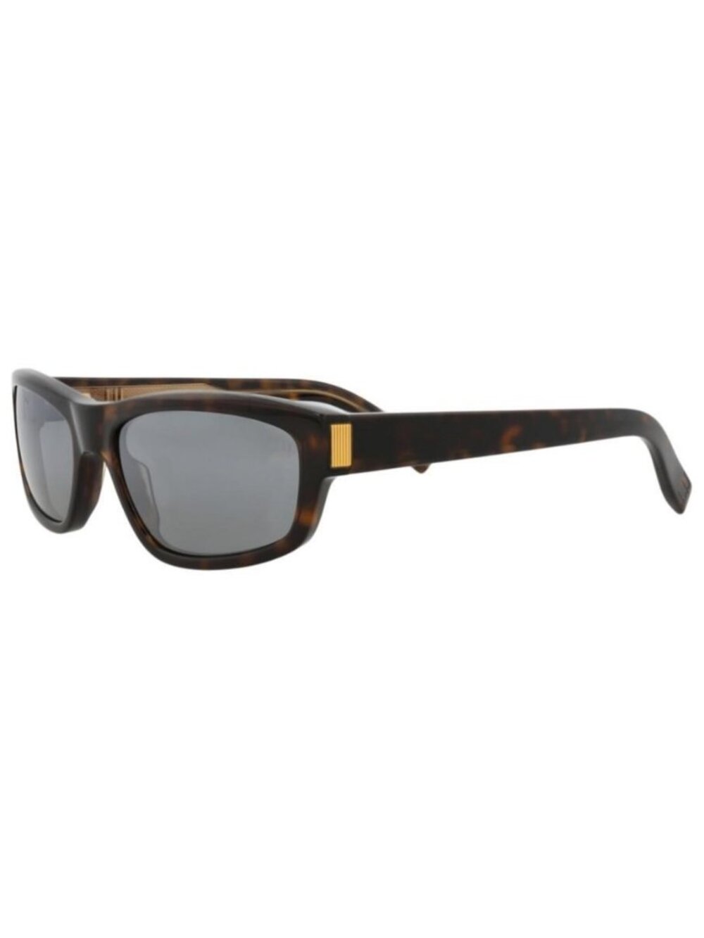 New Dunhill Mens Square/Rectangle Havana Havana Silver Fashion Designer Sunglass
